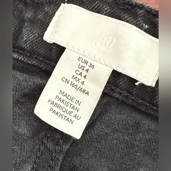 H&M Charcoal Slim Jeans - Picture 2 of 4